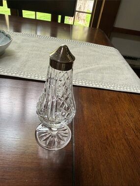 Waterford Sugar Shaker with Silver-Tone Lid
